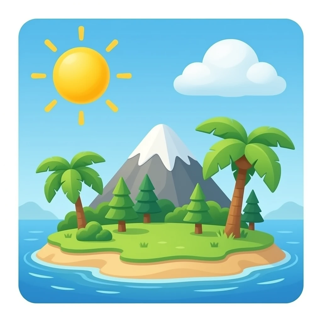 Island emoji