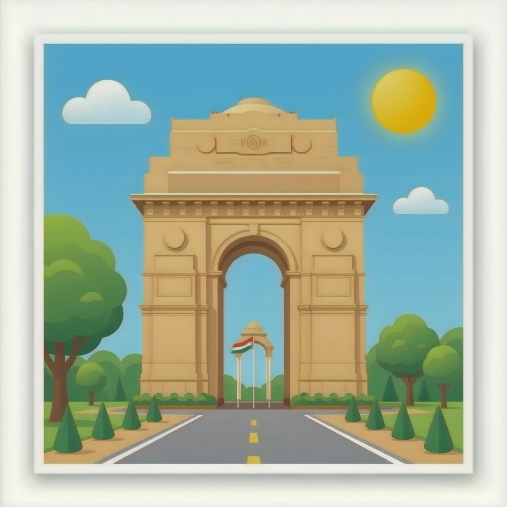 India gate emoji