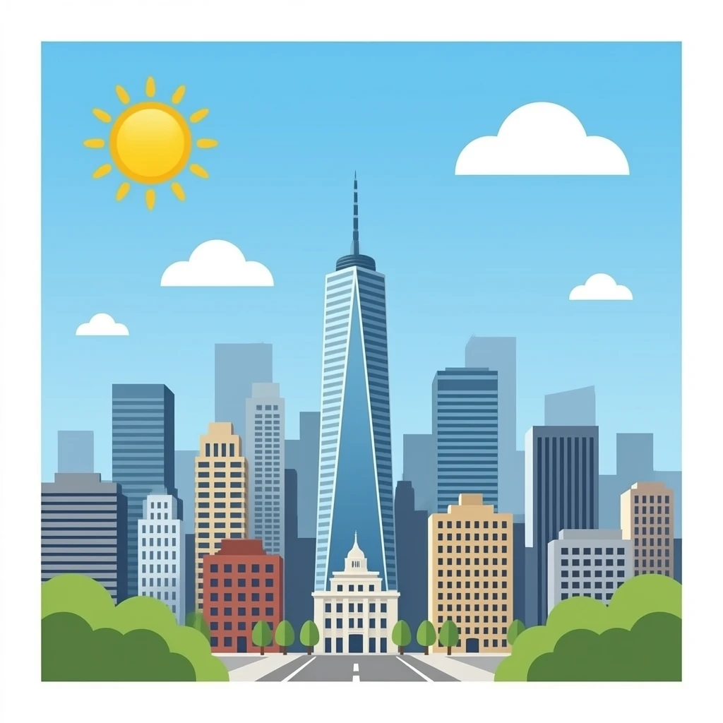 skyline ciudad emoji