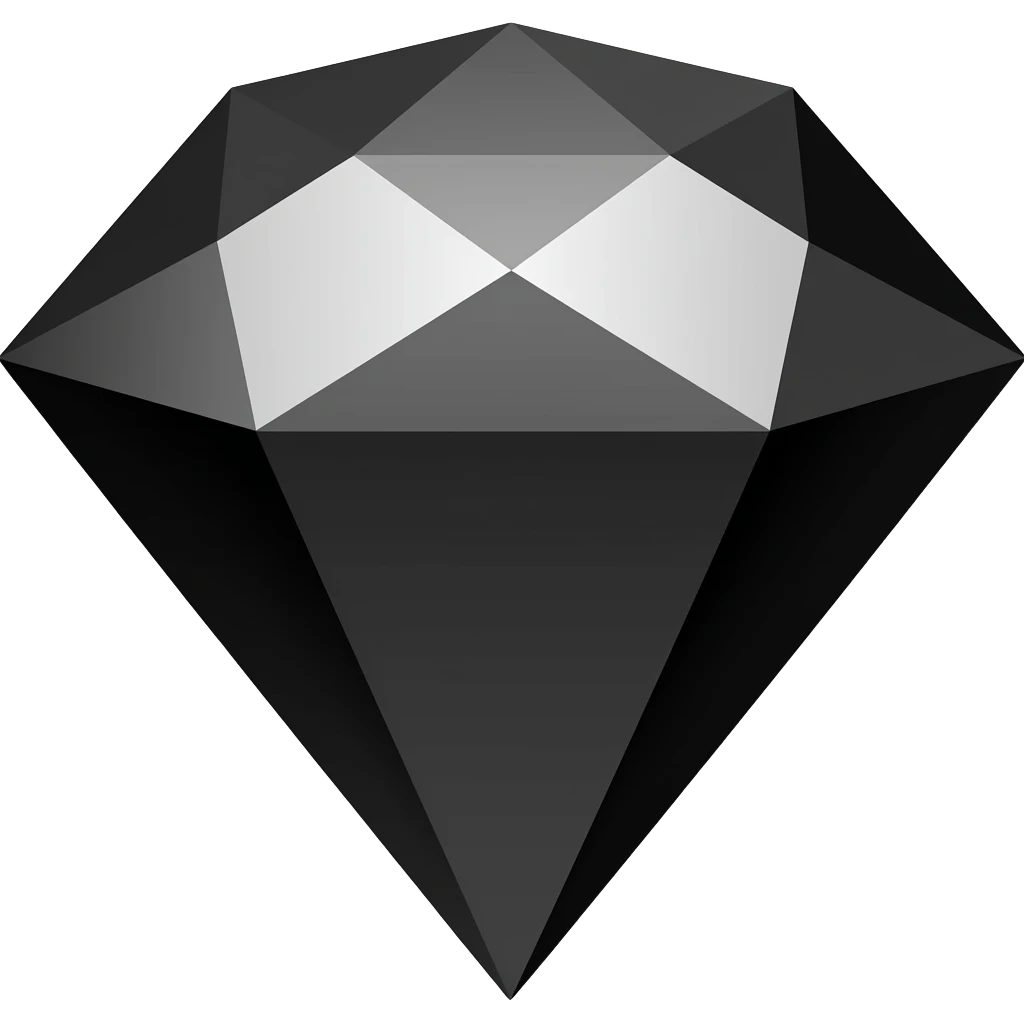Black Dimond emoji