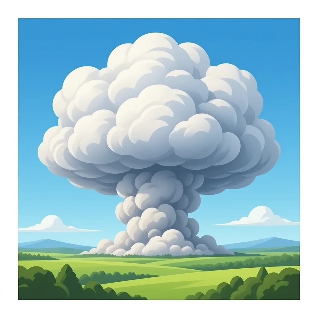 ash cloud in sky color emoji