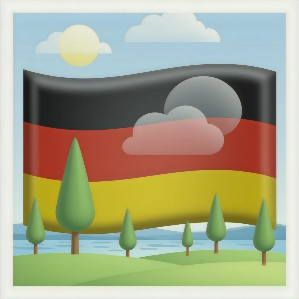 Büsingen am Hochrhein  German flag emoji