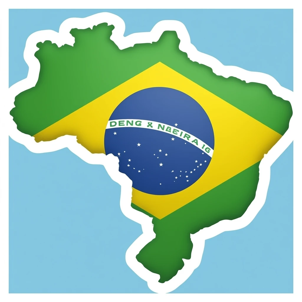 🇧🇷+map emoji