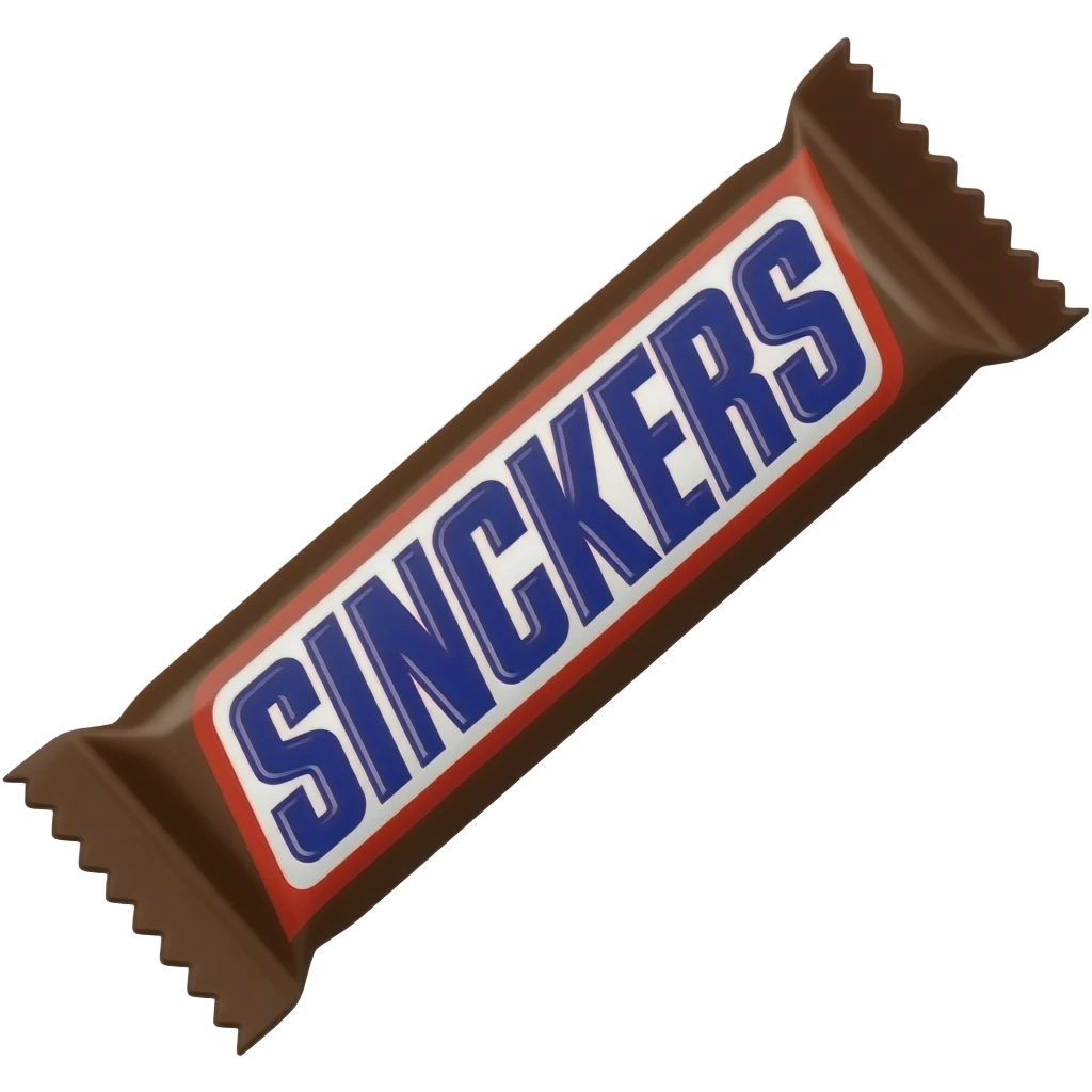 snickers emoji