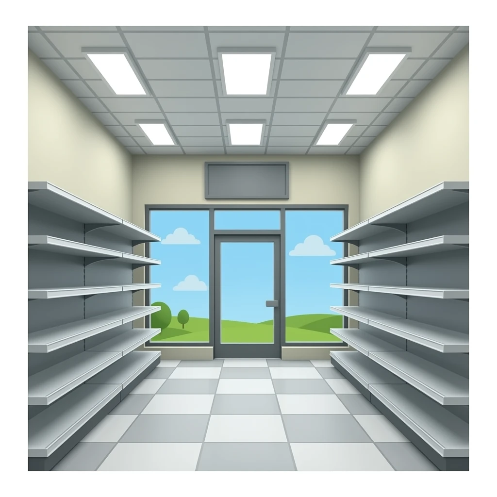 empty store emoji