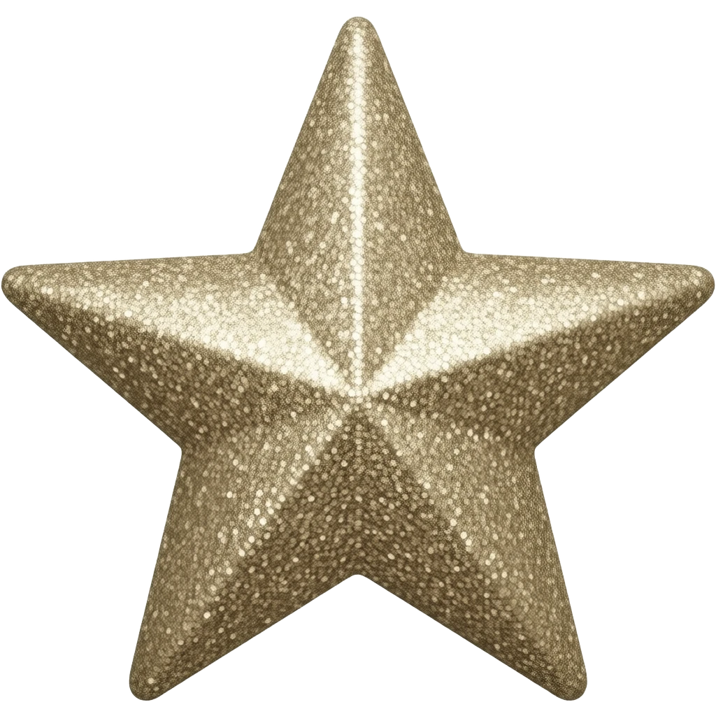 sparkly star emoji