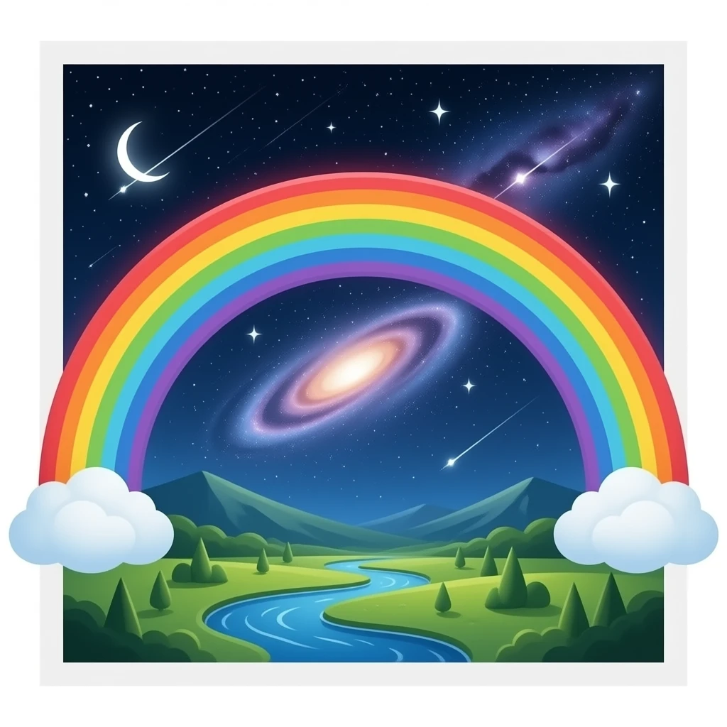 🌈🌌 emoji