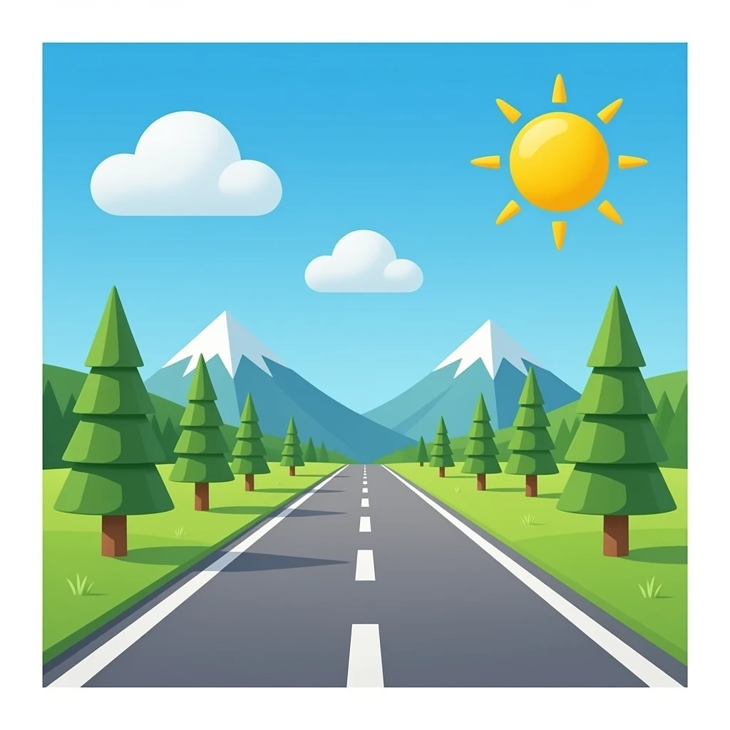 road animated emoji