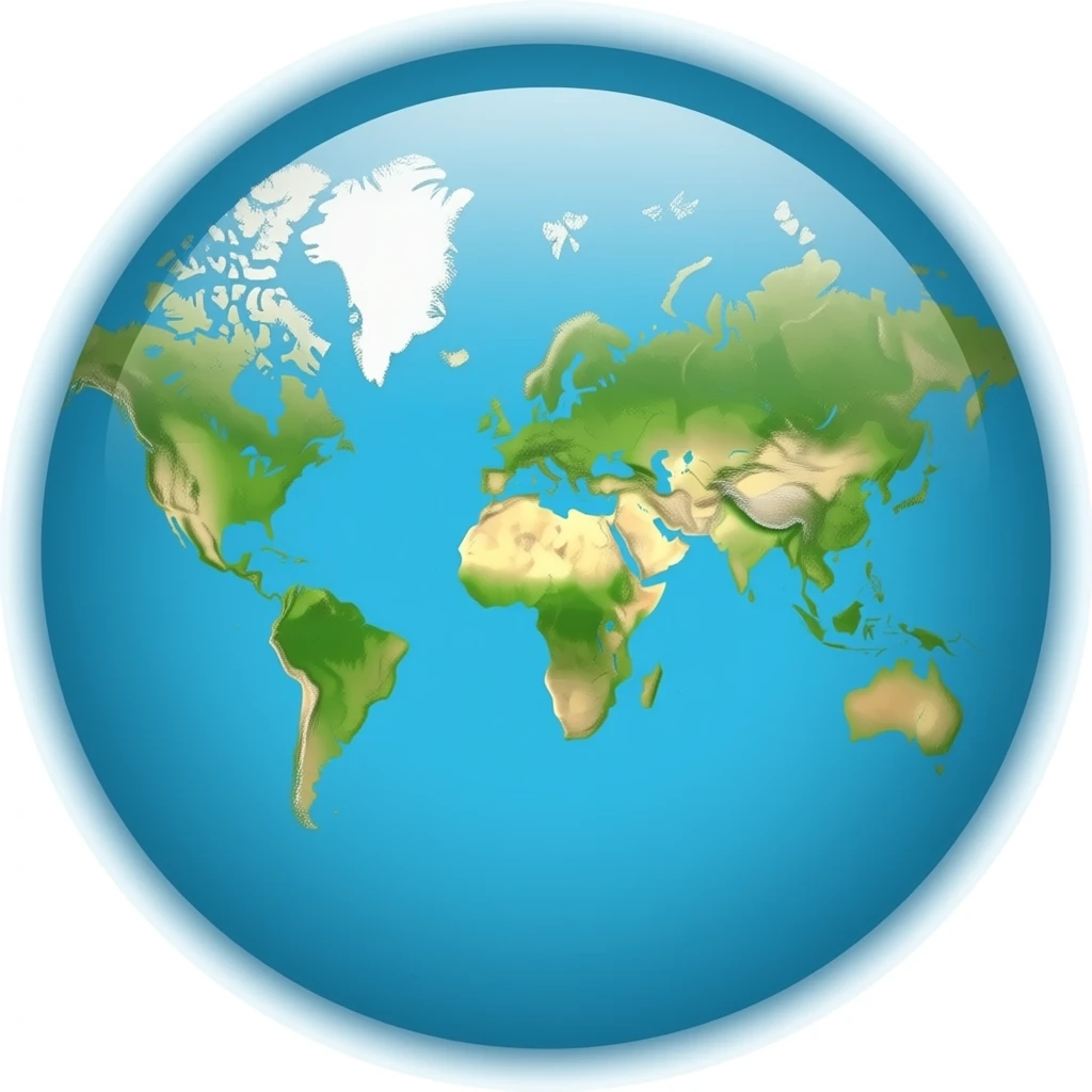 World map emoji