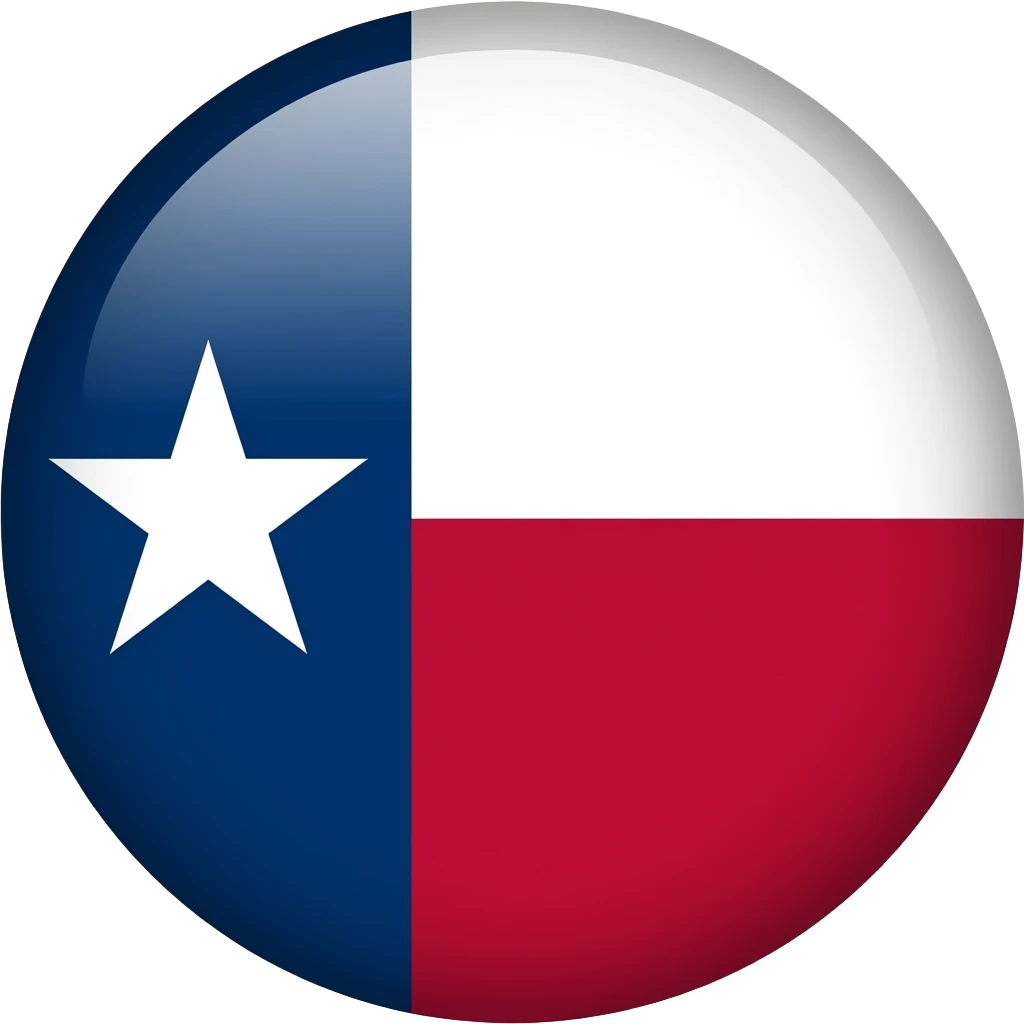 Texas cómo las banderas emoji
