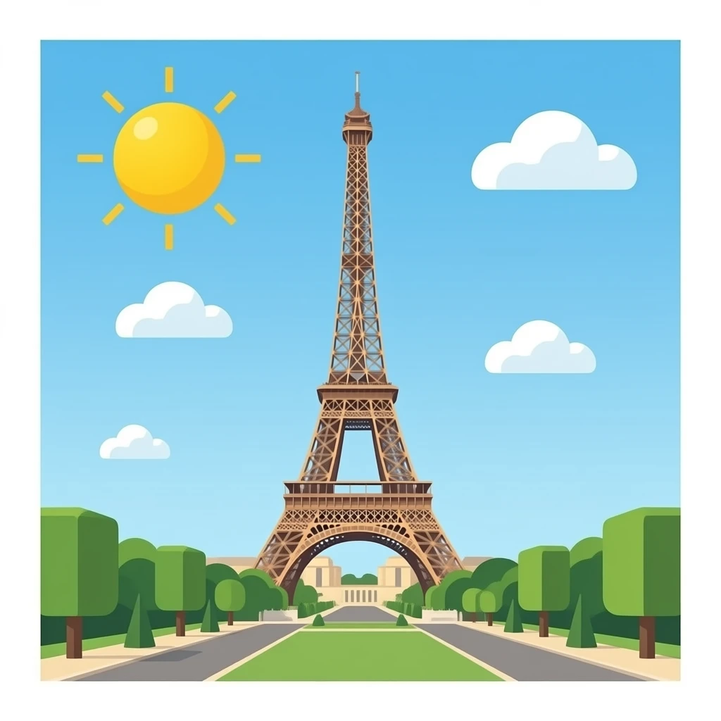 Tour Eiffel emoji