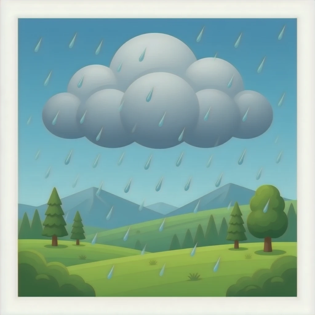 Heavy Rain emoji
