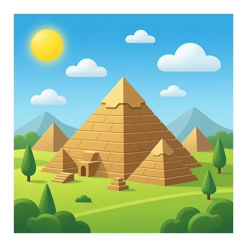 Pyramid emoji