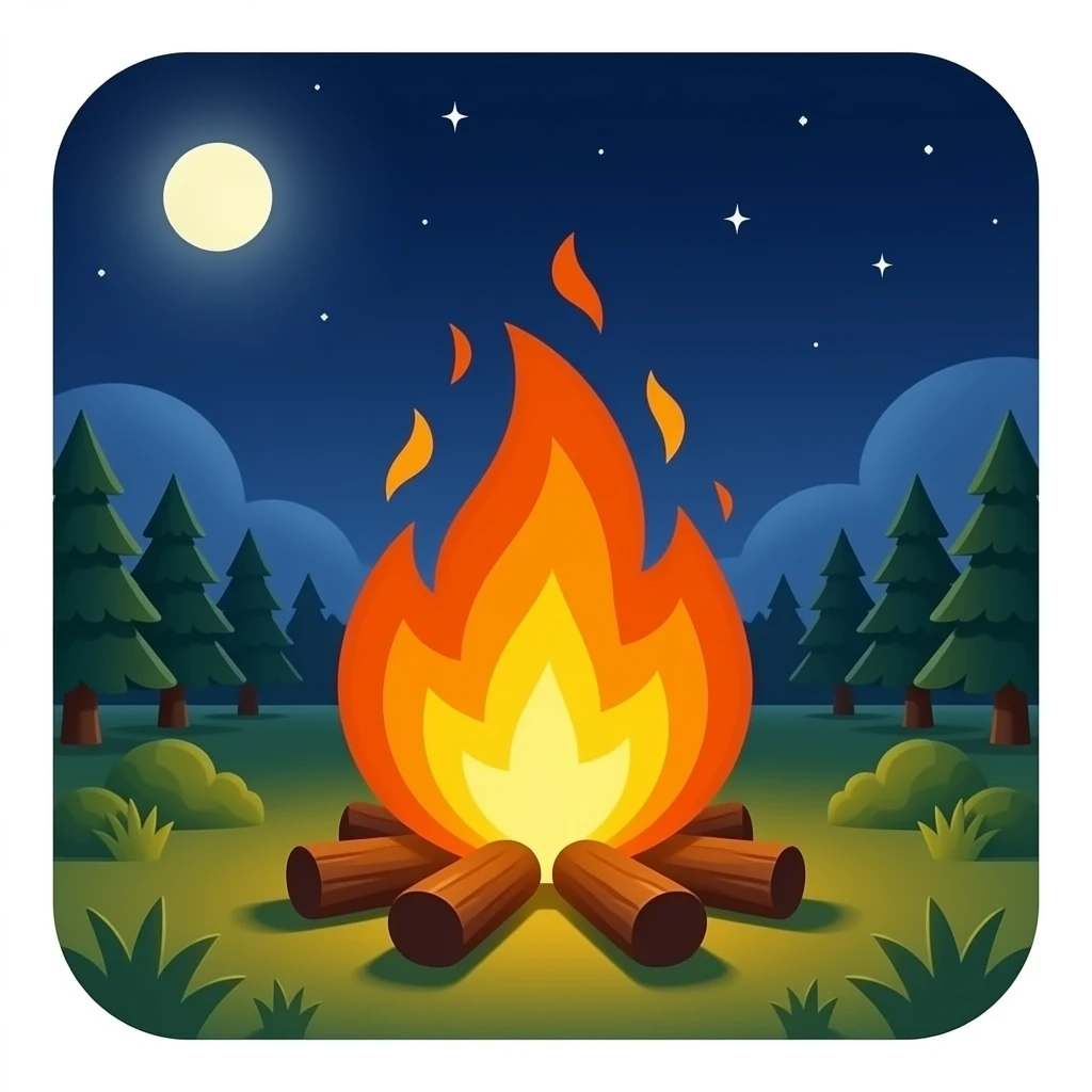 Bonfire emoji