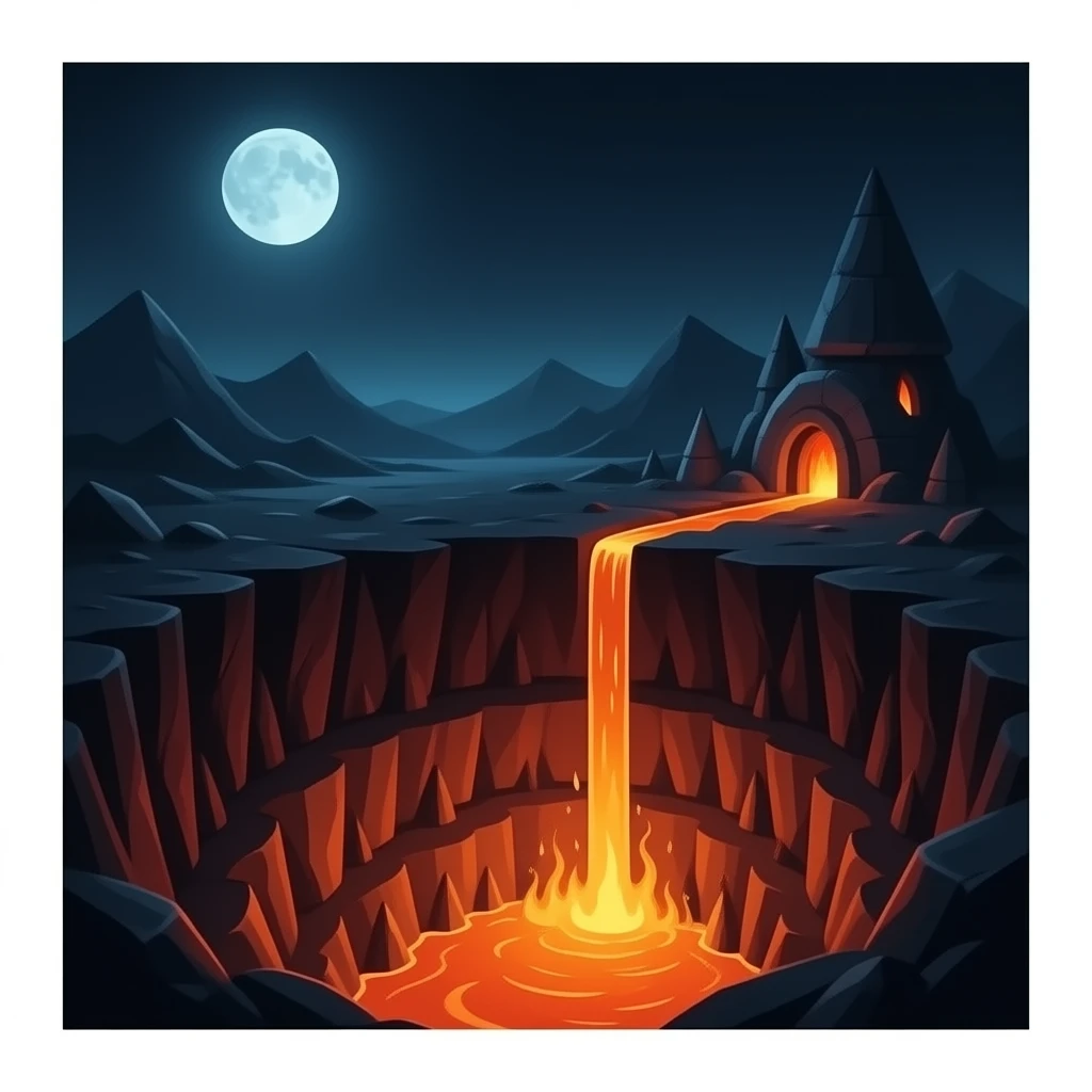 十八层地狱在地底很黑暗 emoji