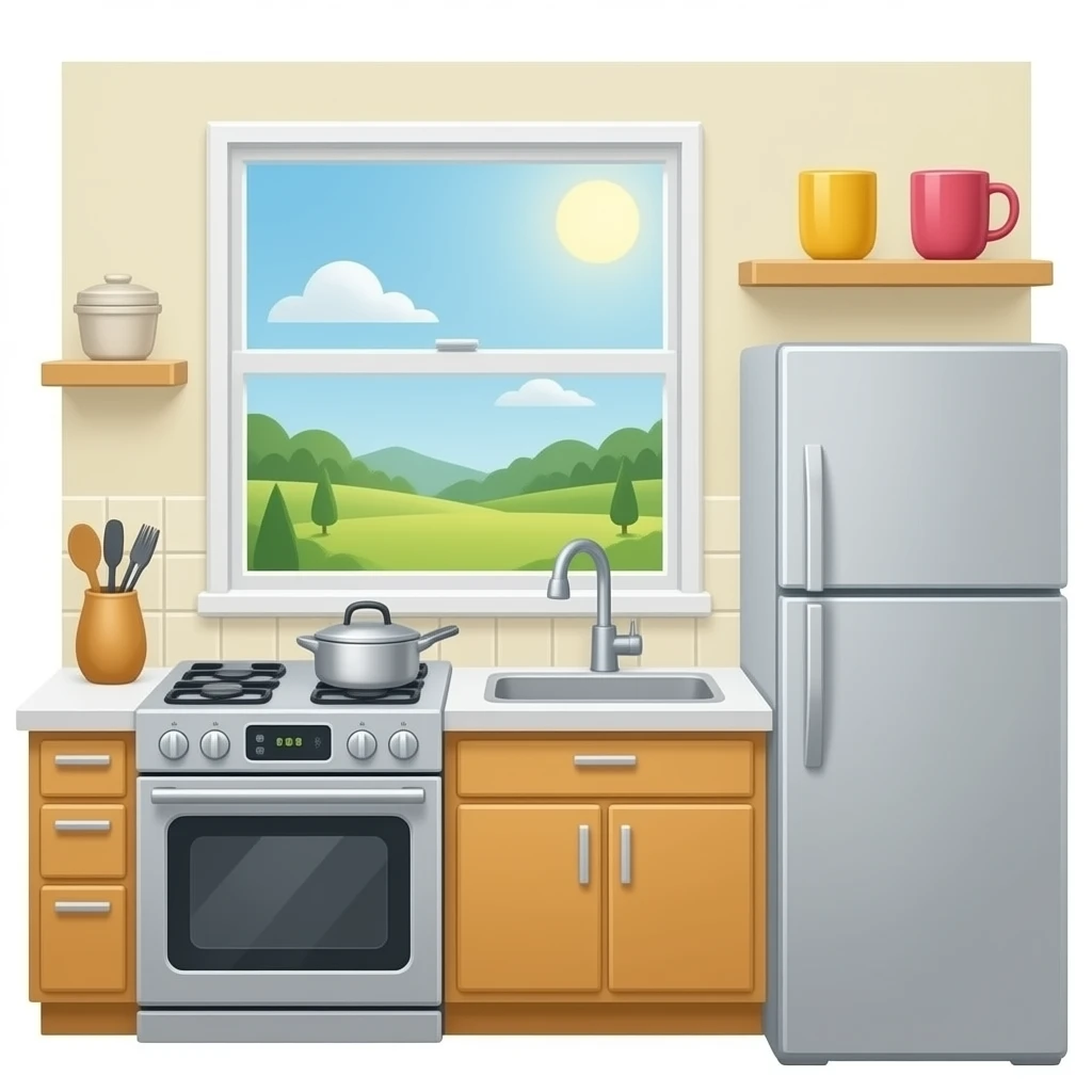 tidy kitchen emoji