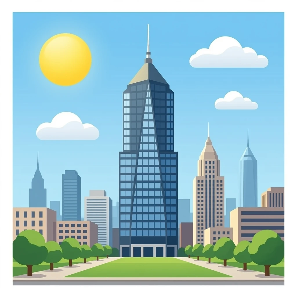 John hancock building by itself emoji