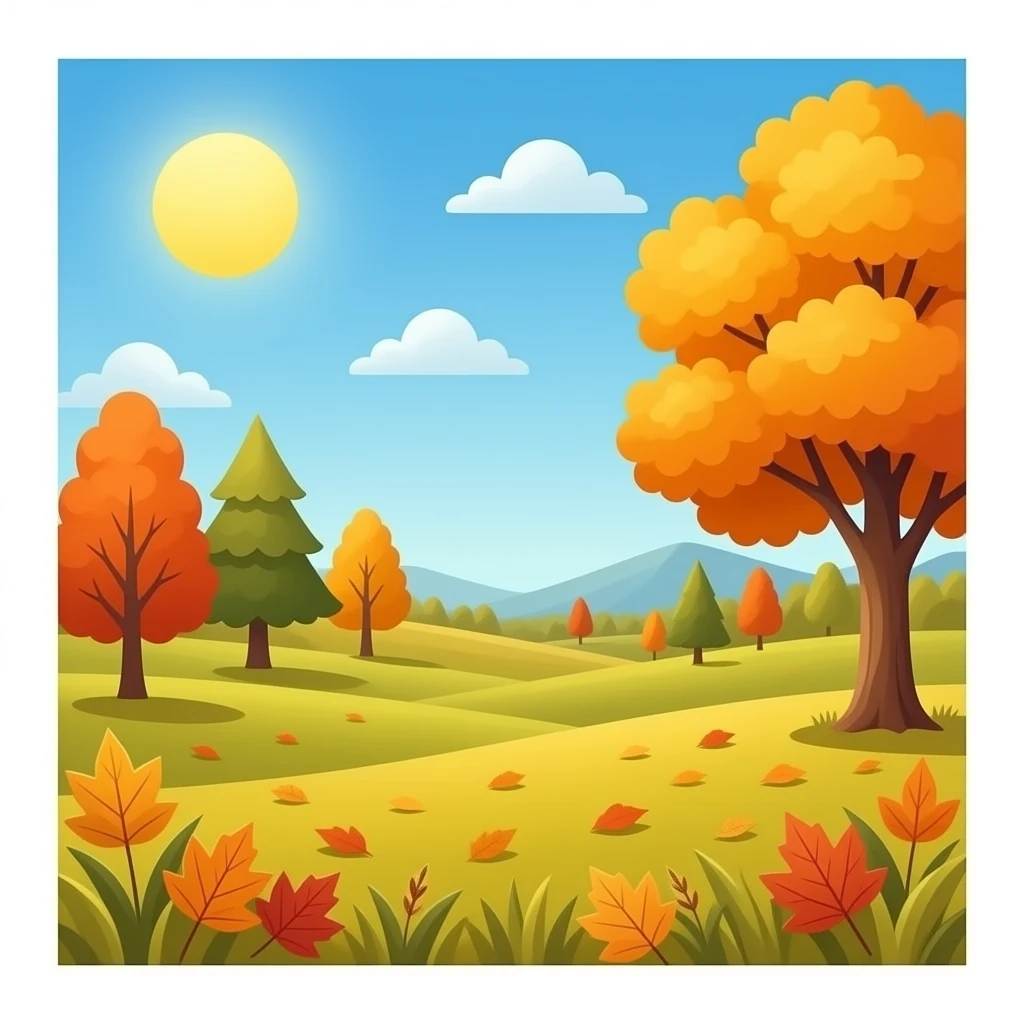 Fall Autumn Leaves emoji