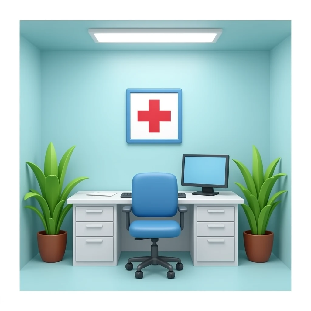 Hospital desk emoji