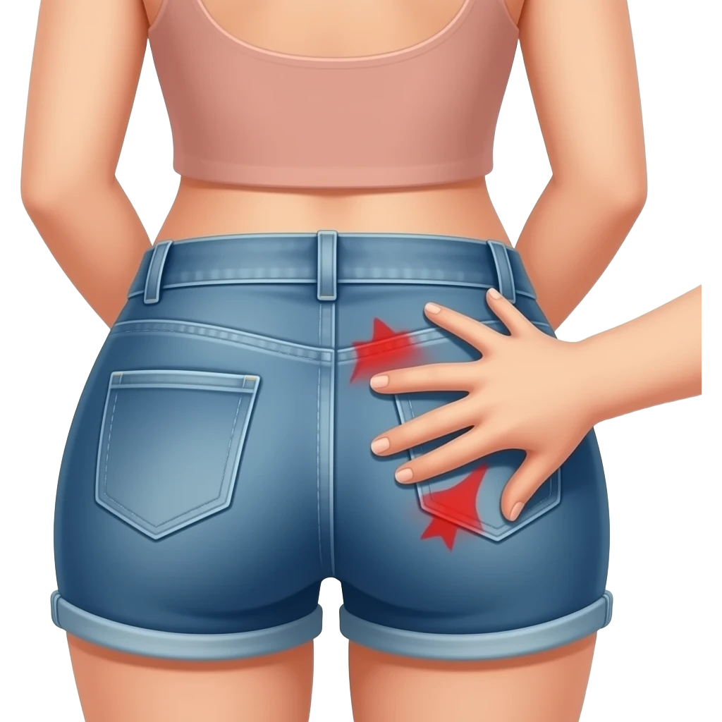 slap her butt emoji