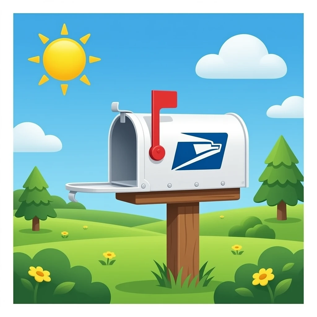 USPS mailbox emoji