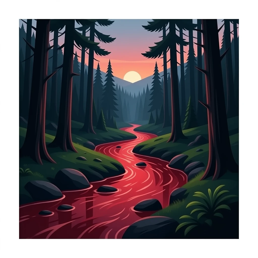 Blood river emoji