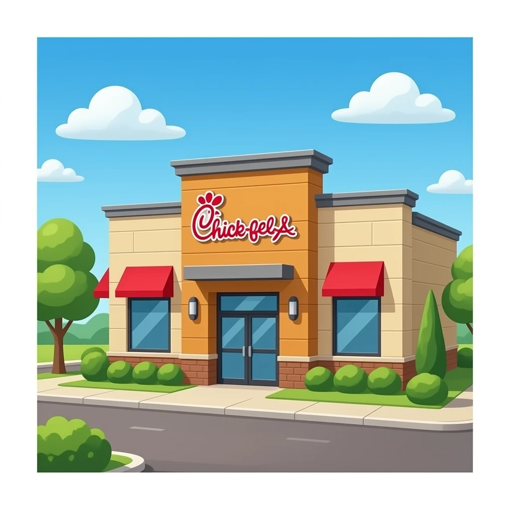 Chick fil A emoji