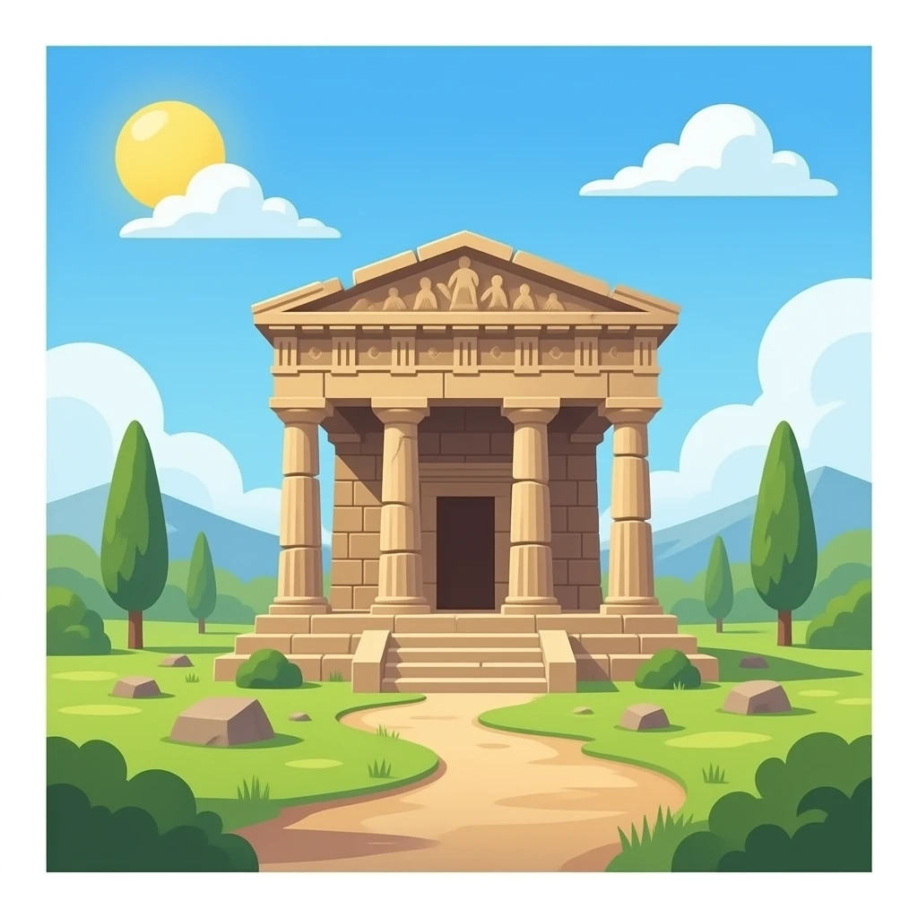 old temple emoji