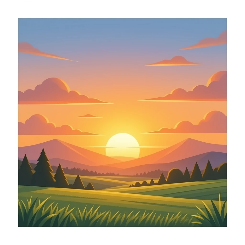 sunset emoji