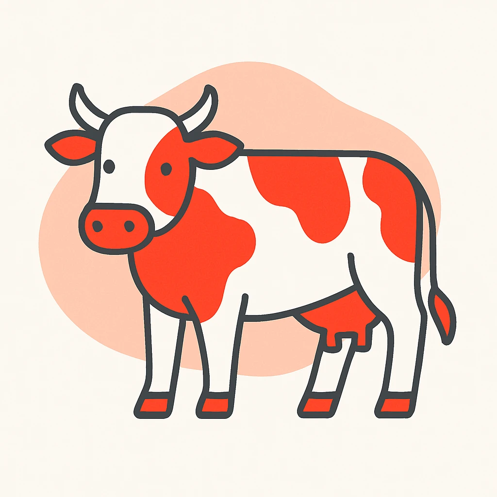 Cow emoji