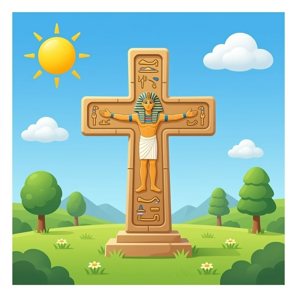 cruz egipto emoji