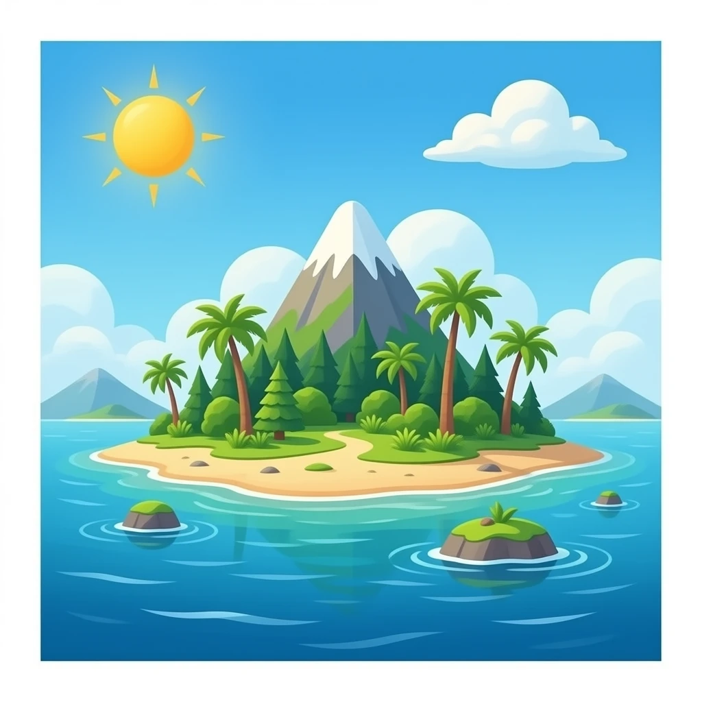 jurassic park island emoji