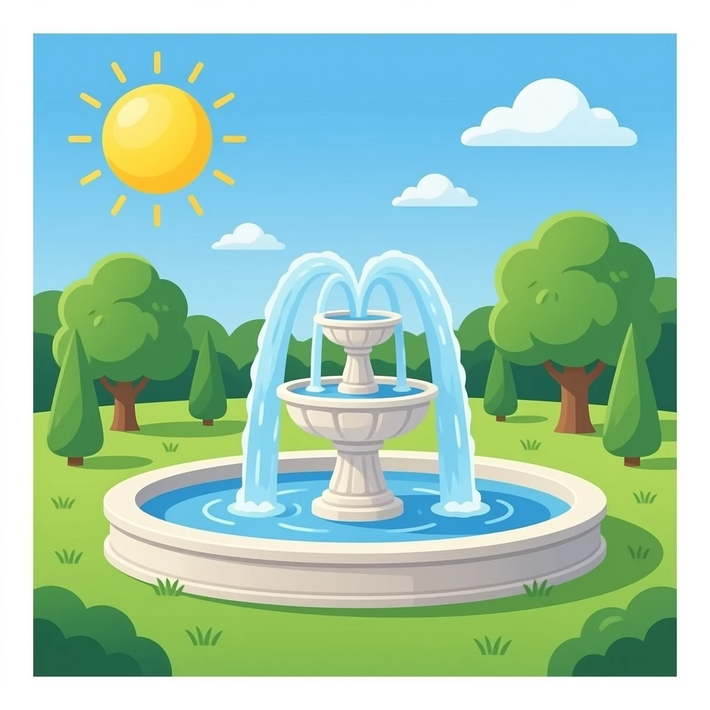 fountain emoji