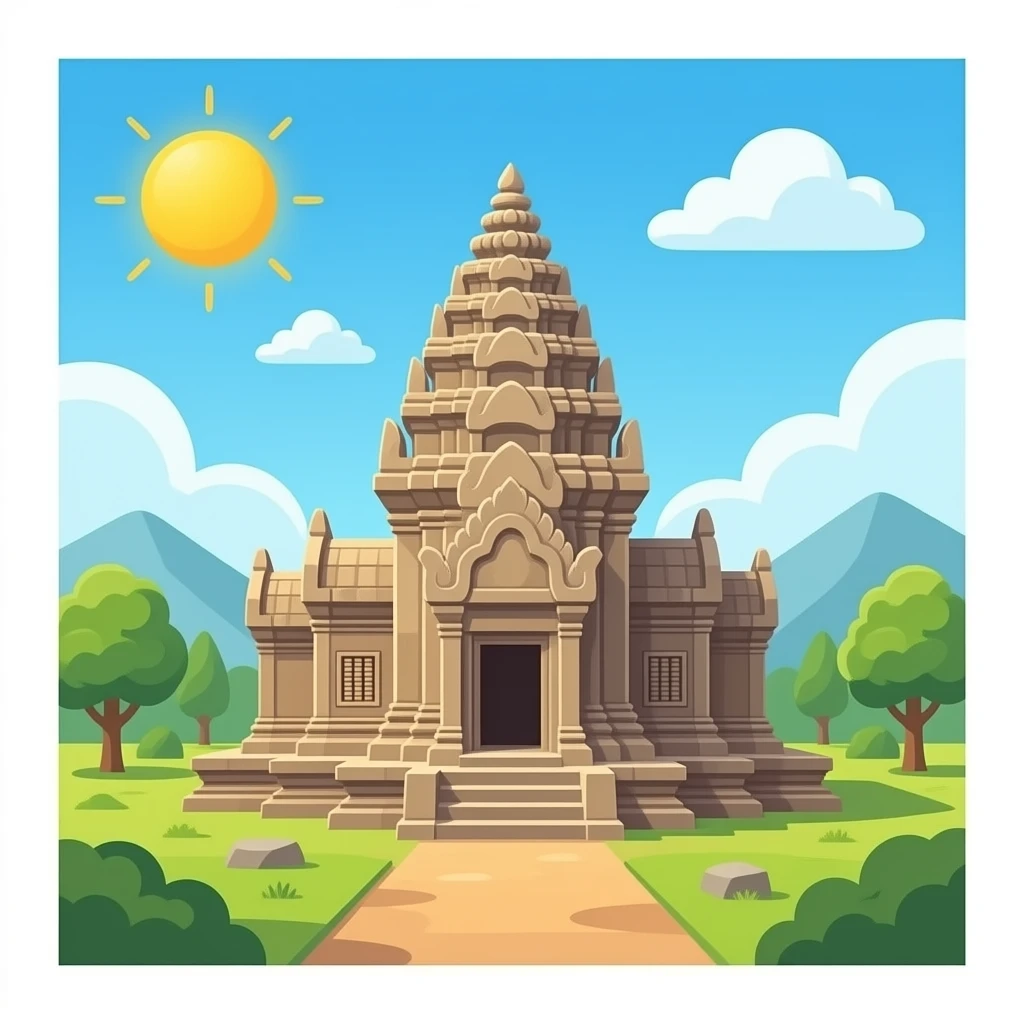 Stone temple emoji