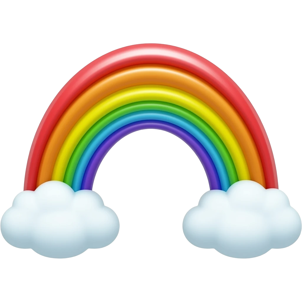 Candy rainbow emoji