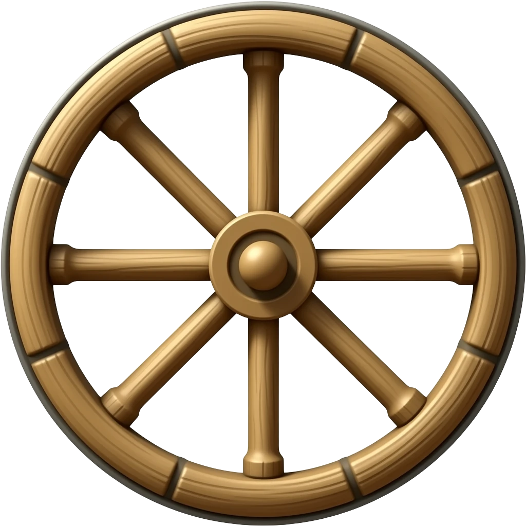 wagon wheel emoji