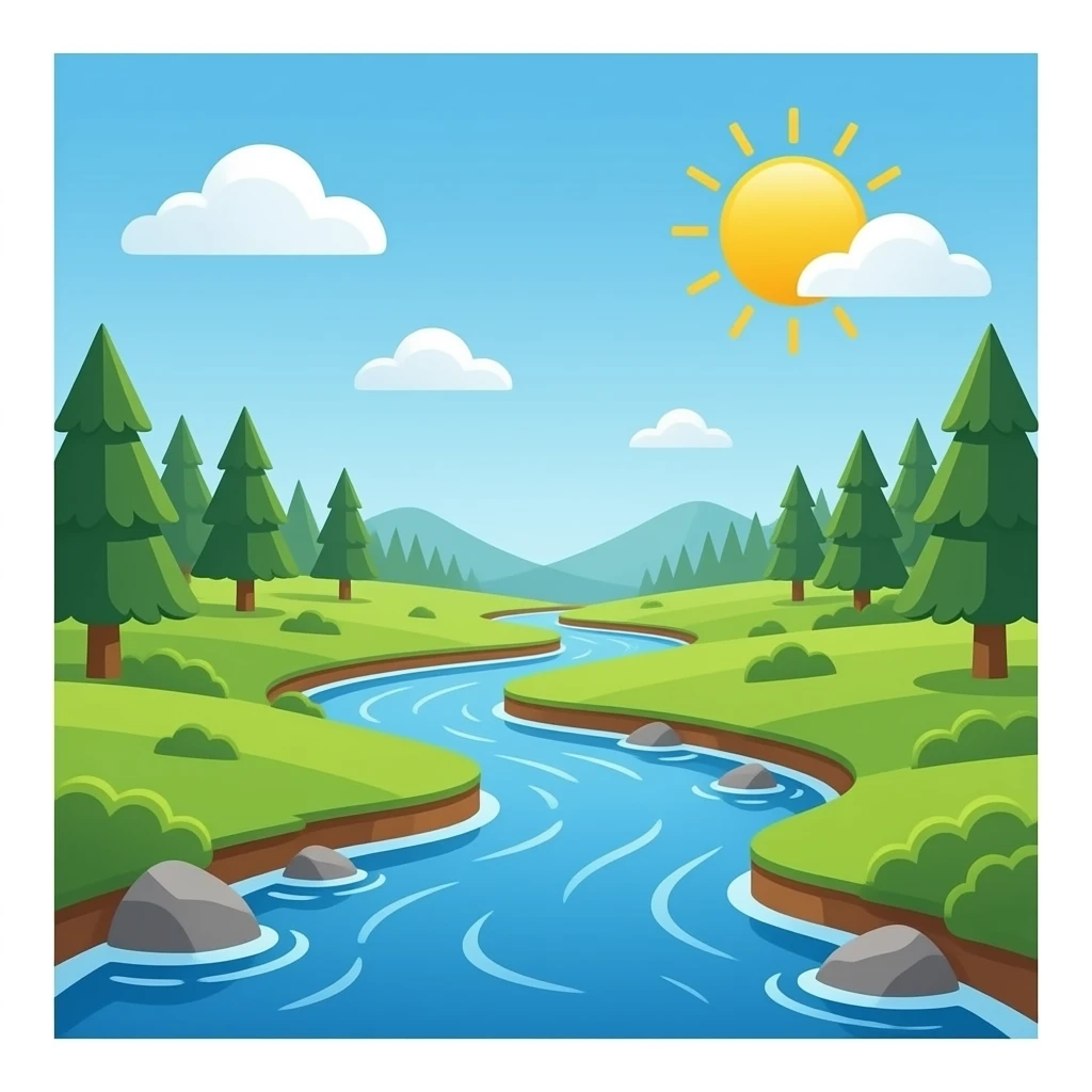 Water Stream emoji
