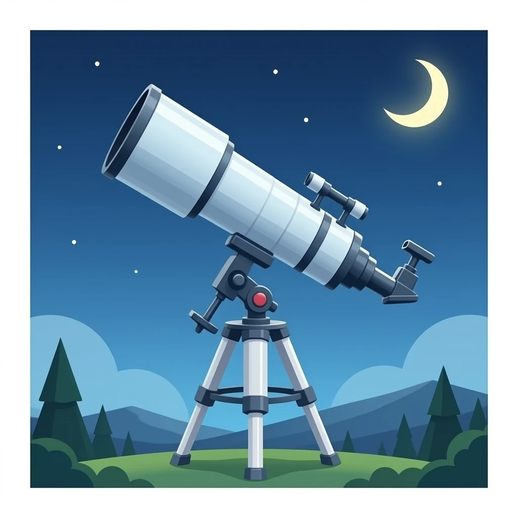 telescope tower emoji