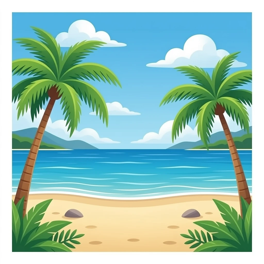beach emoji