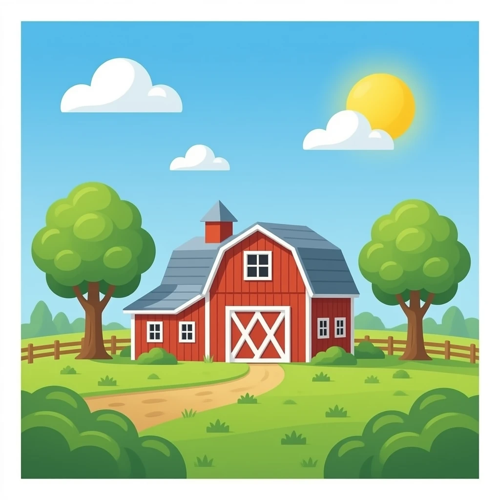 barn emoji