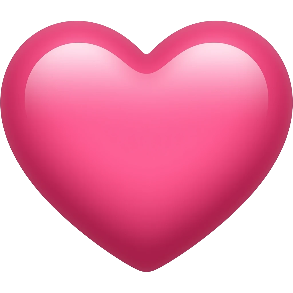Heart emoji pink emoji