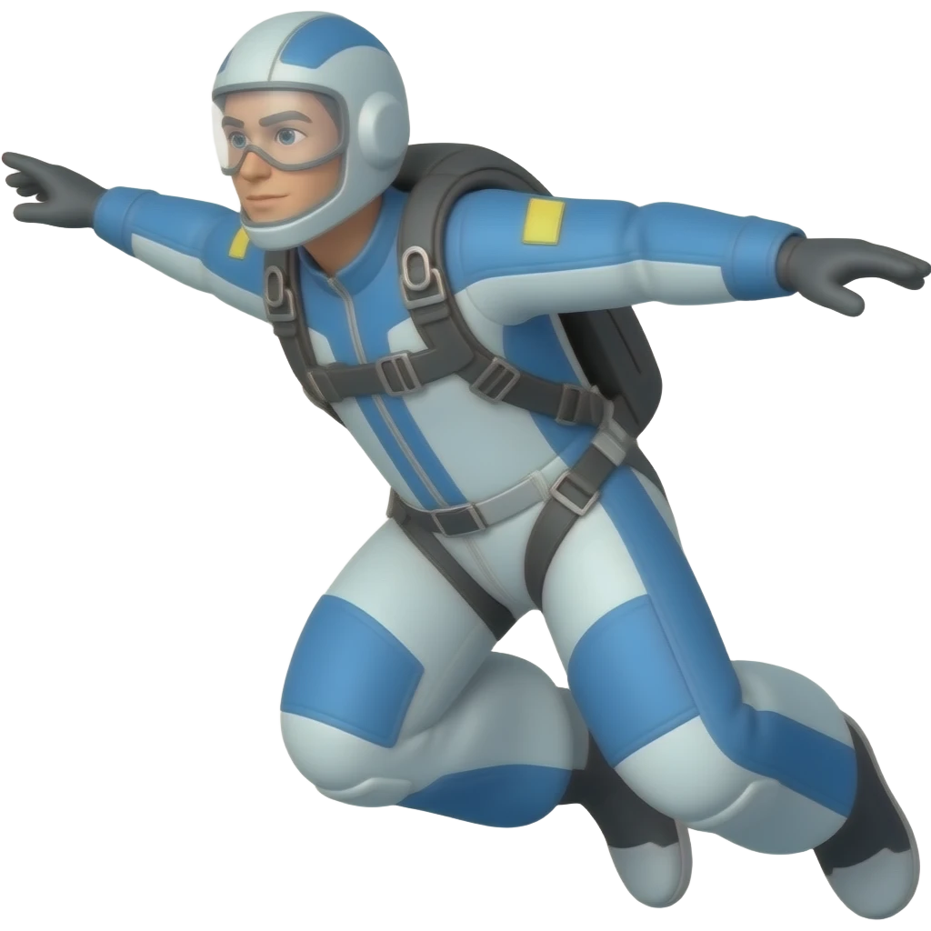 SKYDIVING emoji