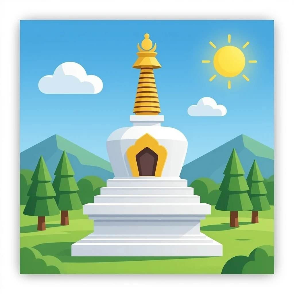 stupa emoji