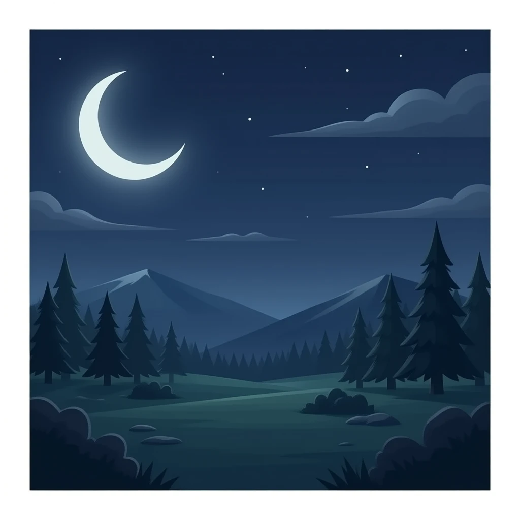 dark canopy emoji