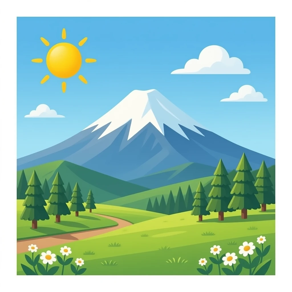 Mount faito emoji