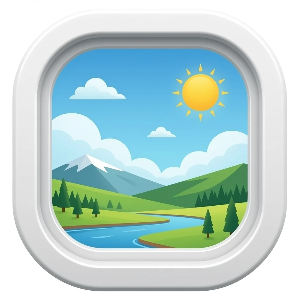 ship window with view emoji