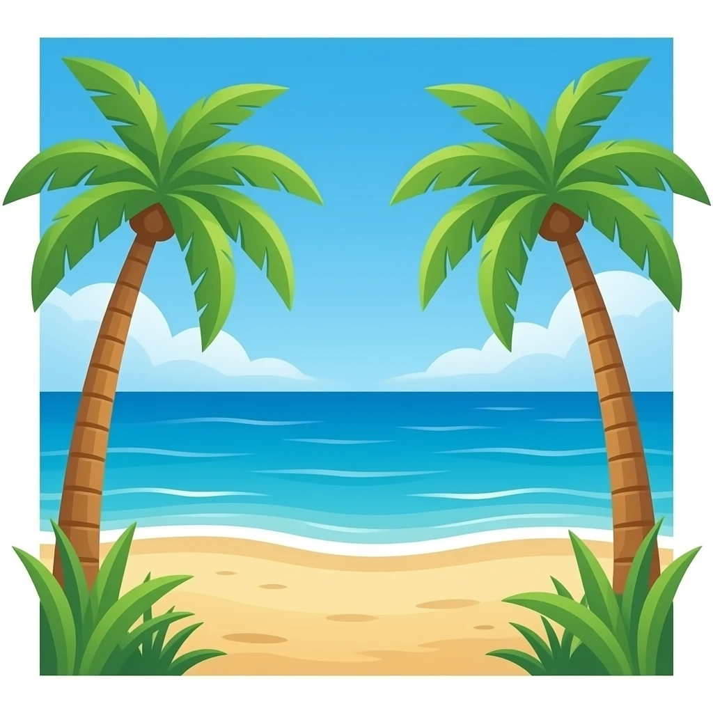beach emoji