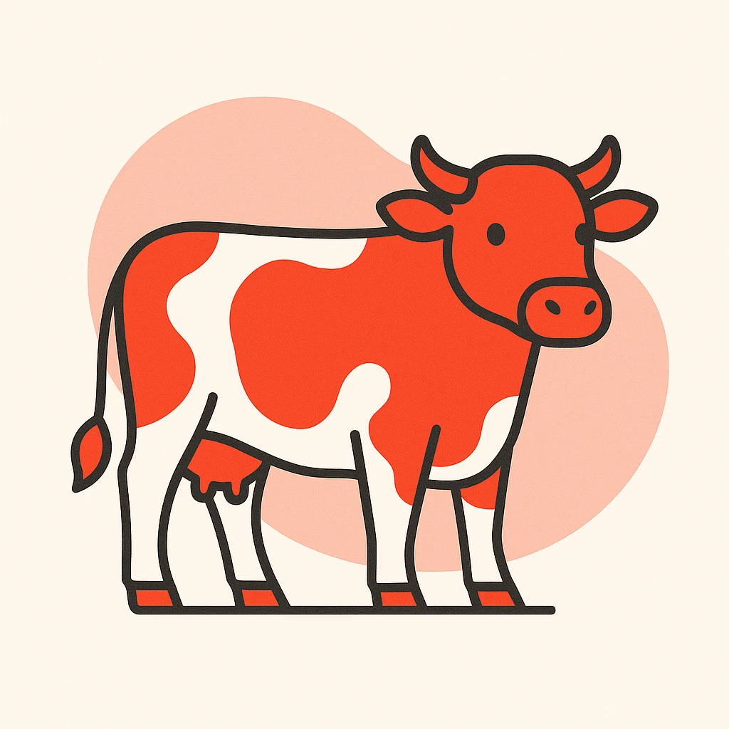 Cow emoji