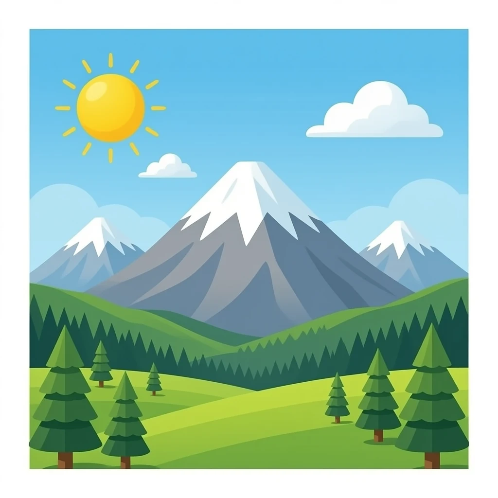 Mount emoji