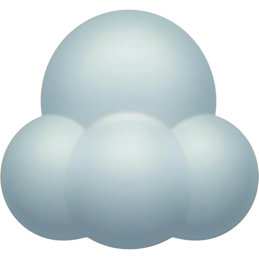 Cloud emoji
